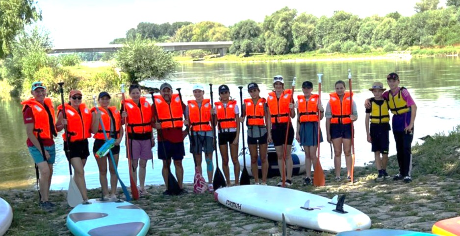 Gruppenbild - Standup-Paddling